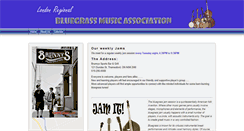 Desktop Screenshot of londonbluegrass.org